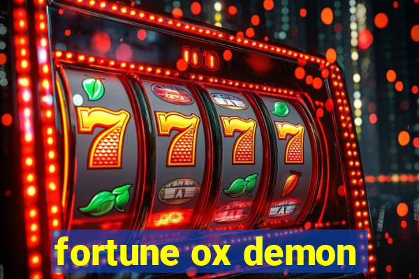 fortune ox demon