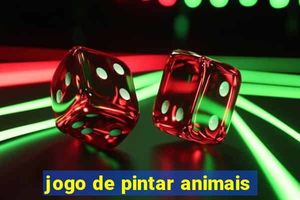 jogo de pintar animais