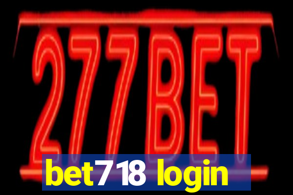 bet718 login