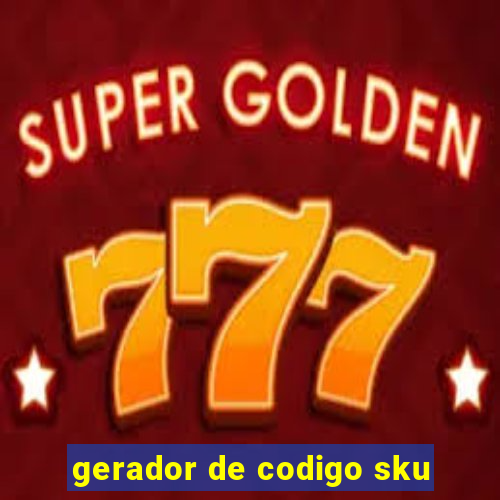 gerador de codigo sku