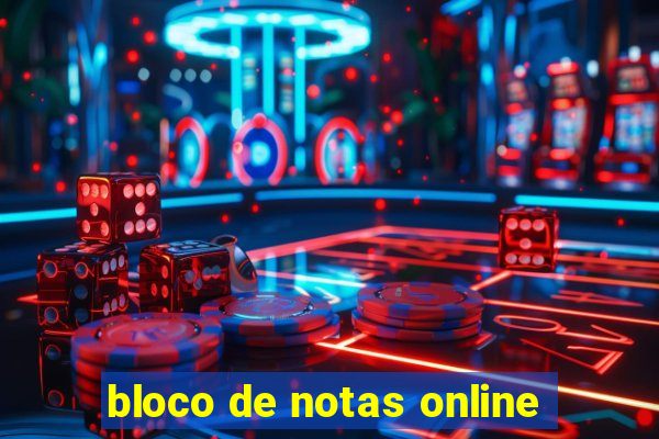 bloco de notas online