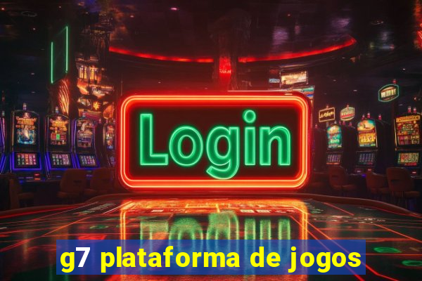 g7 plataforma de jogos