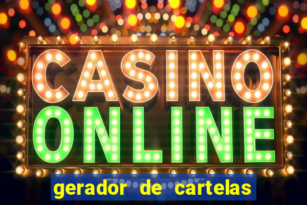 gerador de cartelas de bingo 1 a 99