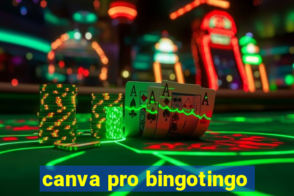 canva pro bingotingo