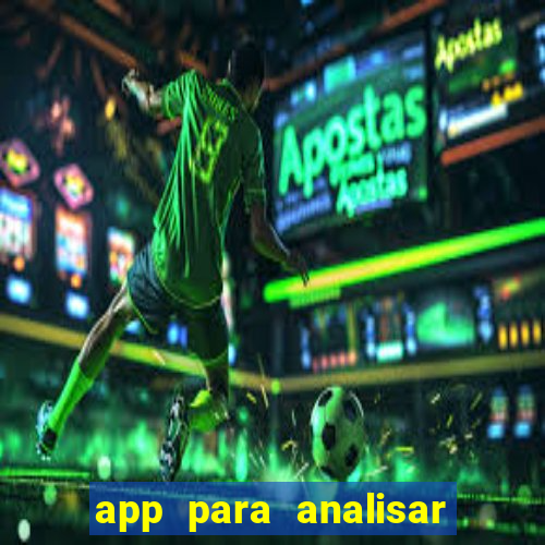 app para analisar jogos de futebol