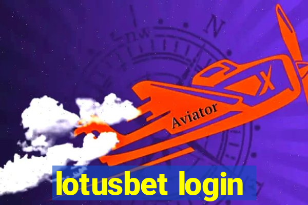 lotusbet login