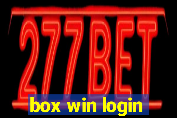 box win login