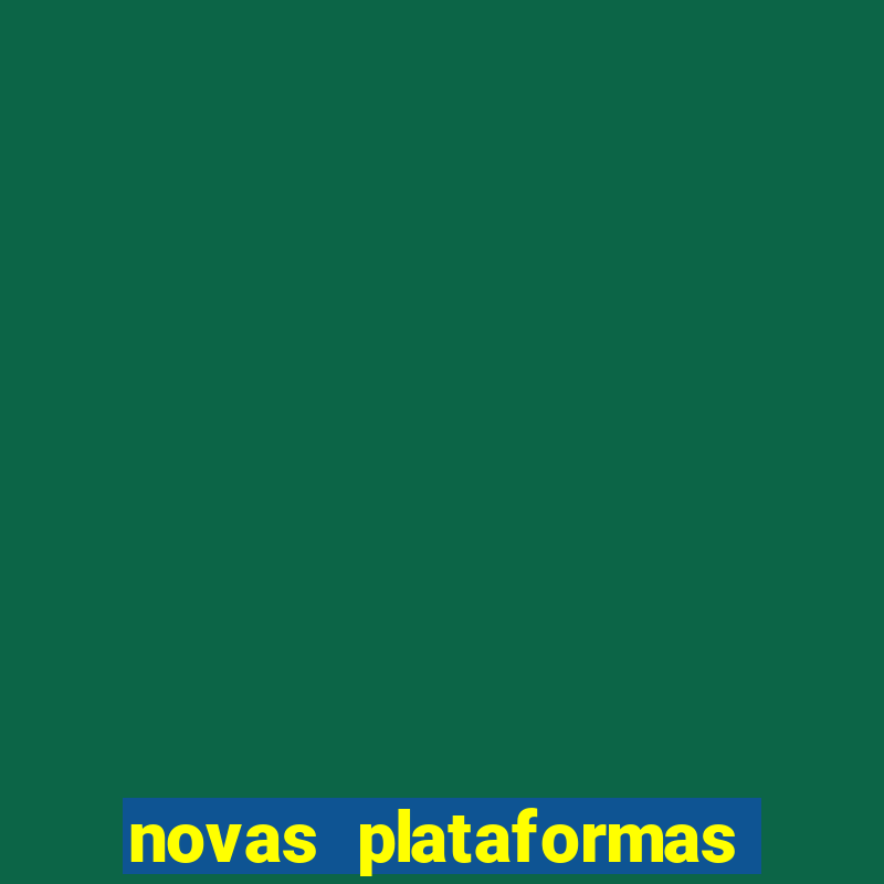 novas plataformas de jogos