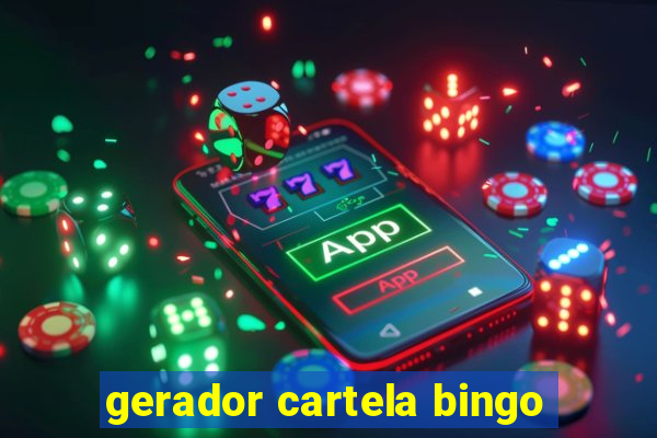 gerador cartela bingo