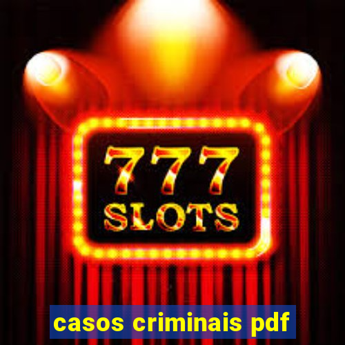 casos criminais pdf