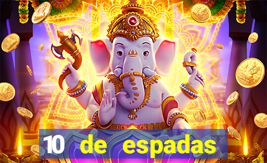 10 de espadas tarot amor