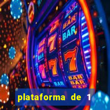 plataforma de 1 real fortune tiger