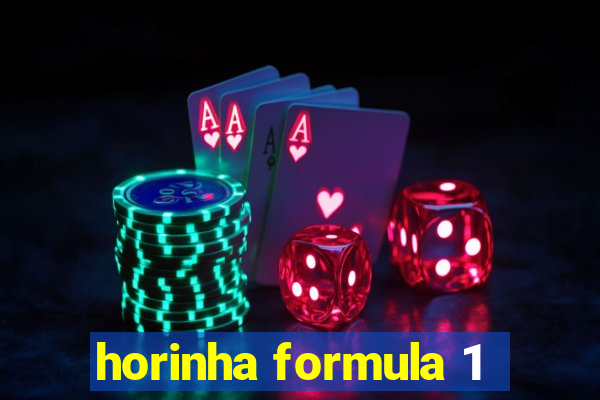 horinha formula 1