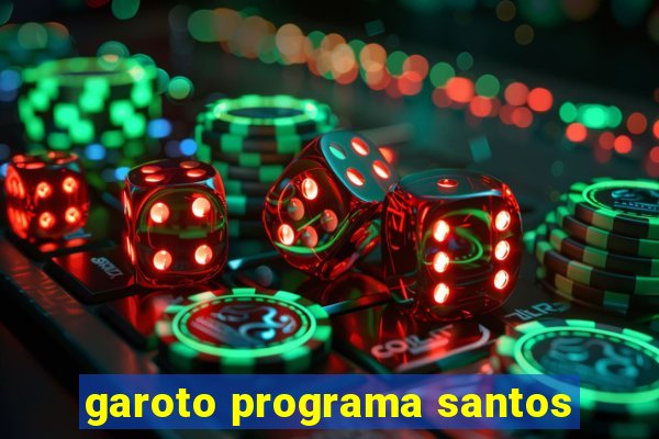 garoto programa santos