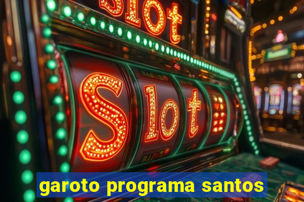 garoto programa santos