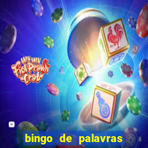 bingo de palavras de natal