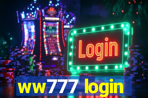 ww777 login