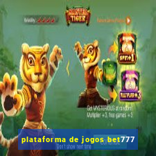 plataforma de jogos bet777