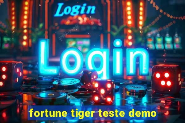 fortune tiger teste demo