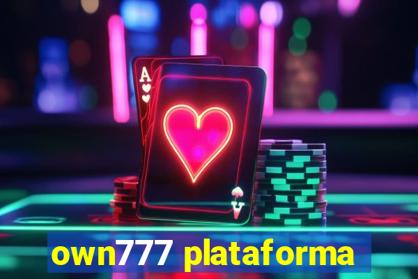 own777 plataforma