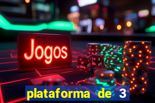 plataforma de 3 reais pg