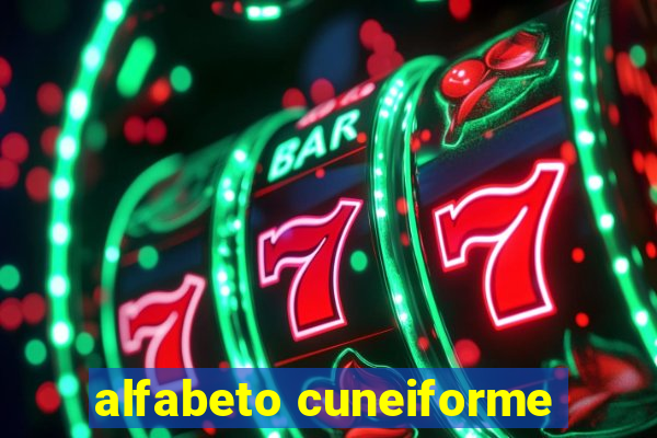 alfabeto cuneiforme