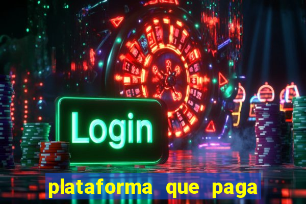 plataforma que paga no cadastro fortune tiger