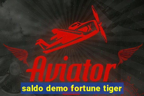 saldo demo fortune tiger