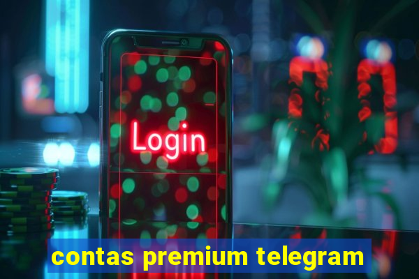 contas premium telegram