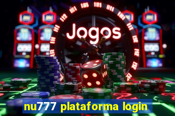 nu777 plataforma login