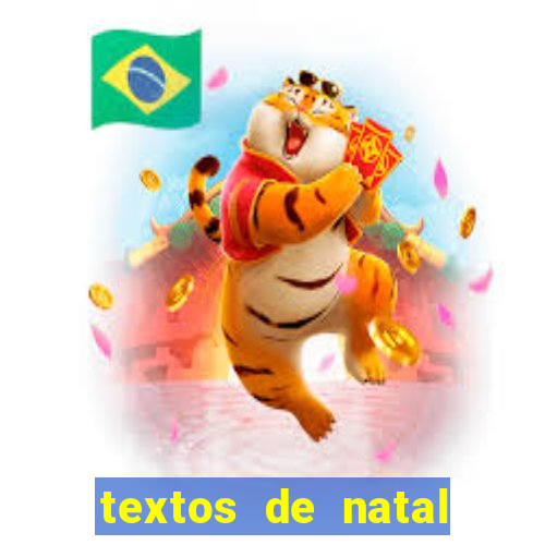 textos de natal para leitura