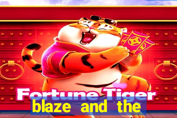 blaze and the monster machines logo font