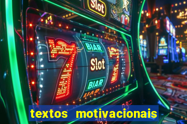 textos motivacionais para equipes