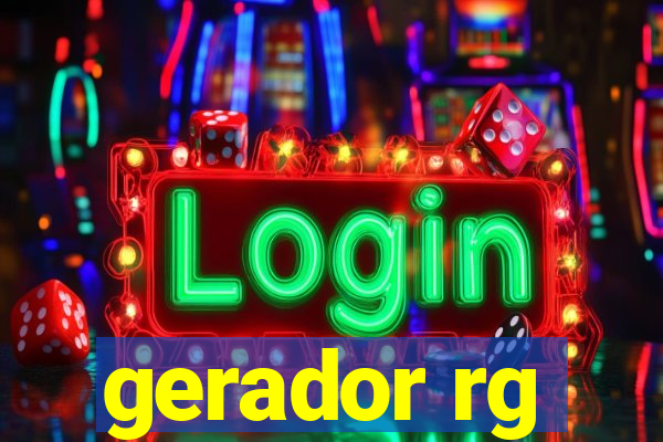 gerador rg