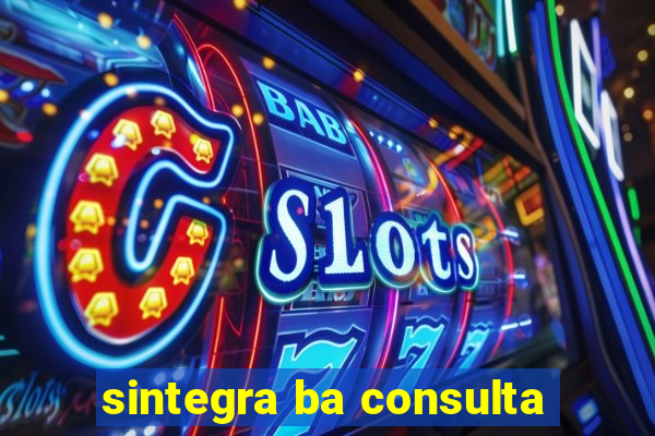 sintegra ba consulta