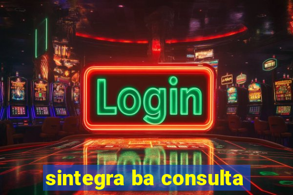 sintegra ba consulta