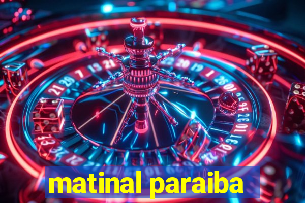 matinal paraiba