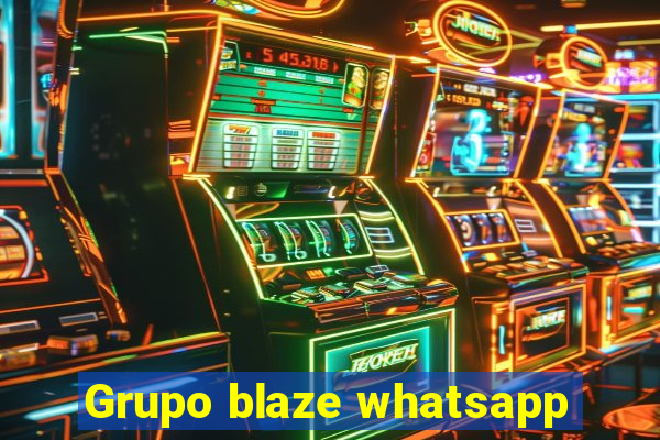 Grupo blaze whatsapp