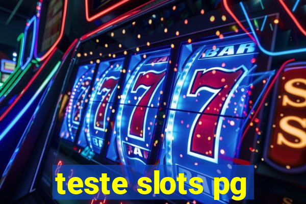 teste slots pg