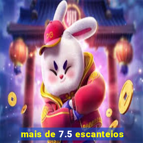 mais de 7.5 escanteios