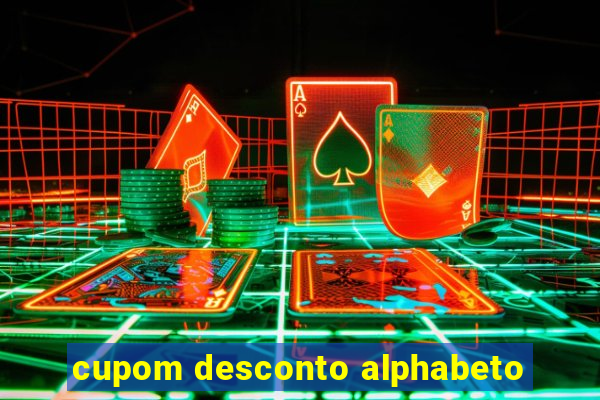 cupom desconto alphabeto