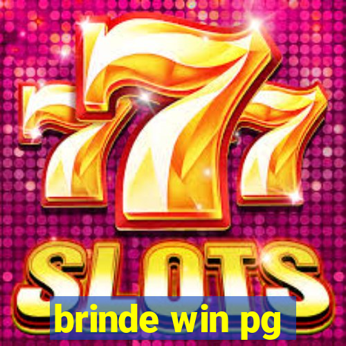 brinde win pg