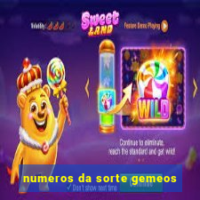 numeros da sorte gemeos