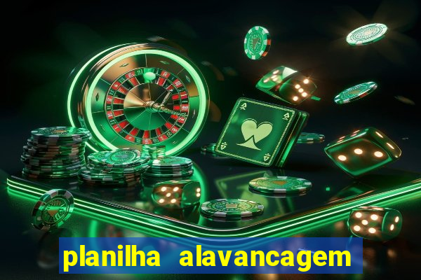 planilha alavancagem de banca