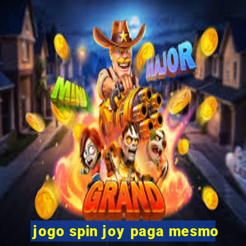 jogo spin joy paga mesmo