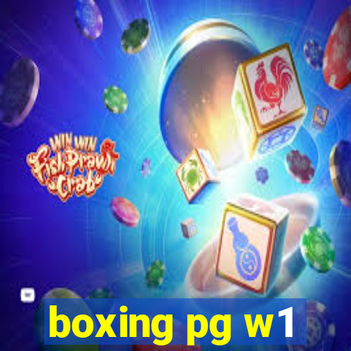 boxing pg w1