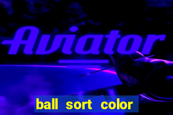 ball sort color water puzzle