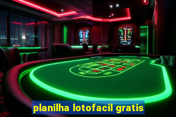 planilha lotofacil gratis