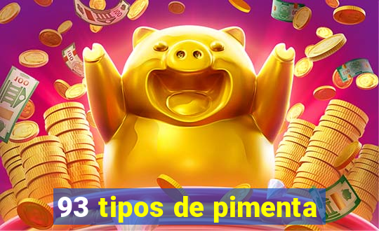 93 tipos de pimenta