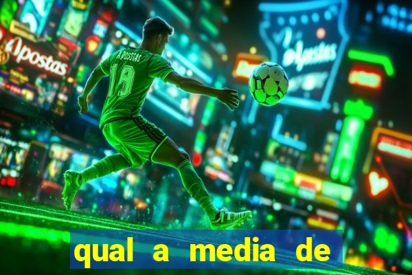 qual a media de escanteio por jogo